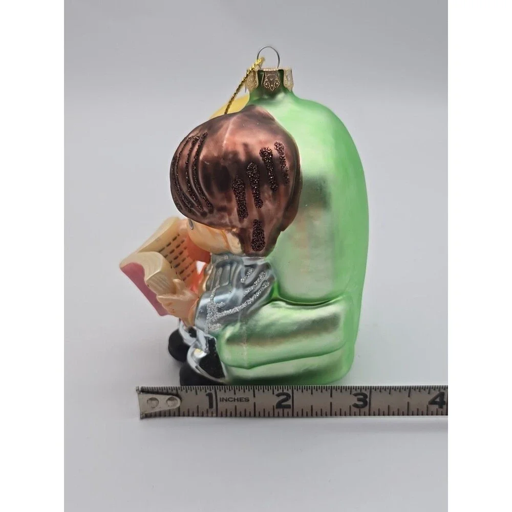 Precious Moments Blown Glass Ornament Twas The Night Before Christmas 2005 PMI